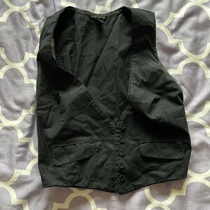 Lucky Brand Black Vest